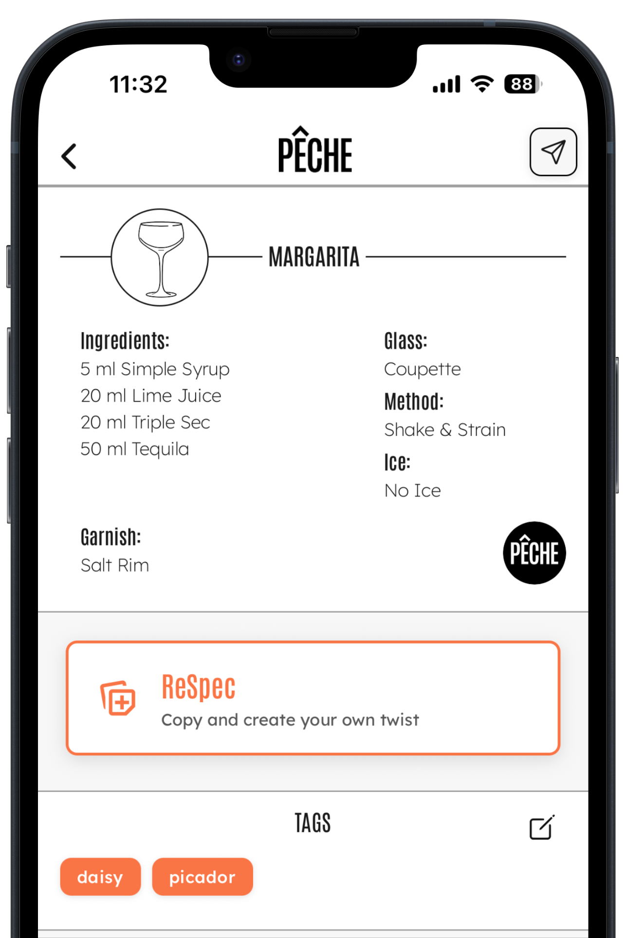 ReSpec feature - copy and create your own twist